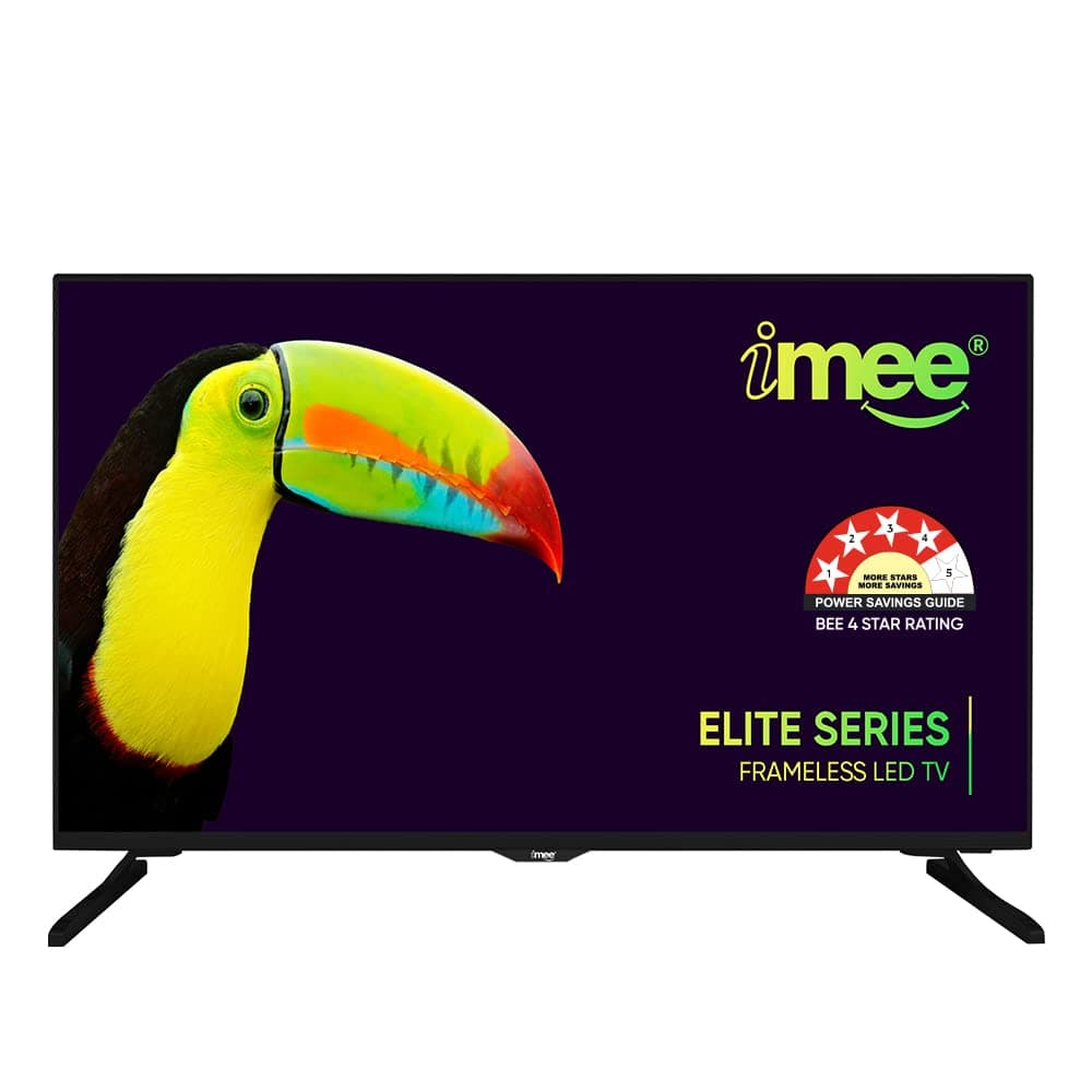 imee 80cm (32 inch) Elite Series Smart Android HD LED TV with SRS Surround Sound - BEE 4 Star Rated Energy Efficient (Black Colour)