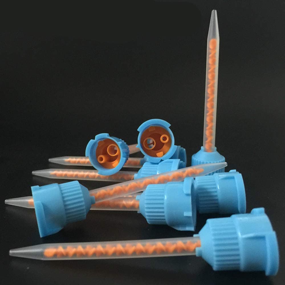 Dental Mixing Tips Impression (Blue/Orange)50pcs