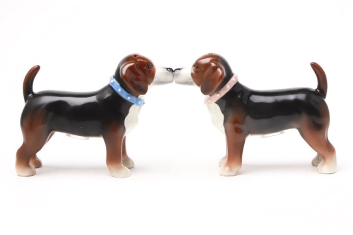 PTrading Salt and Pepper Shakers Set, Giftware Beagle Dogs