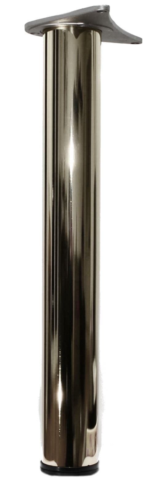 BREAKFAST BAR LEGS / TABLE WORKTOP DESKS - Chrome 1100mm X 4
