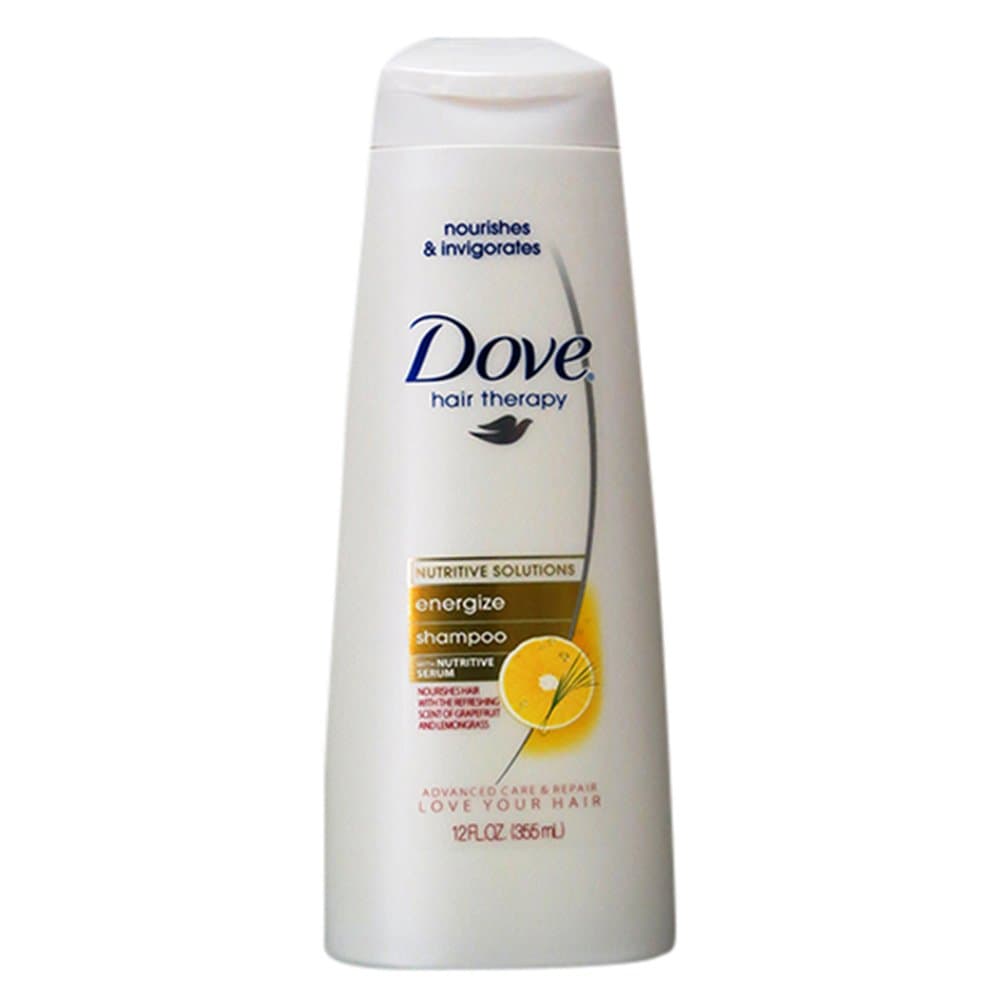 Dove Energize Shampoo With Refreshing Grapfruit And Lemon Grass Scent(355ml)
