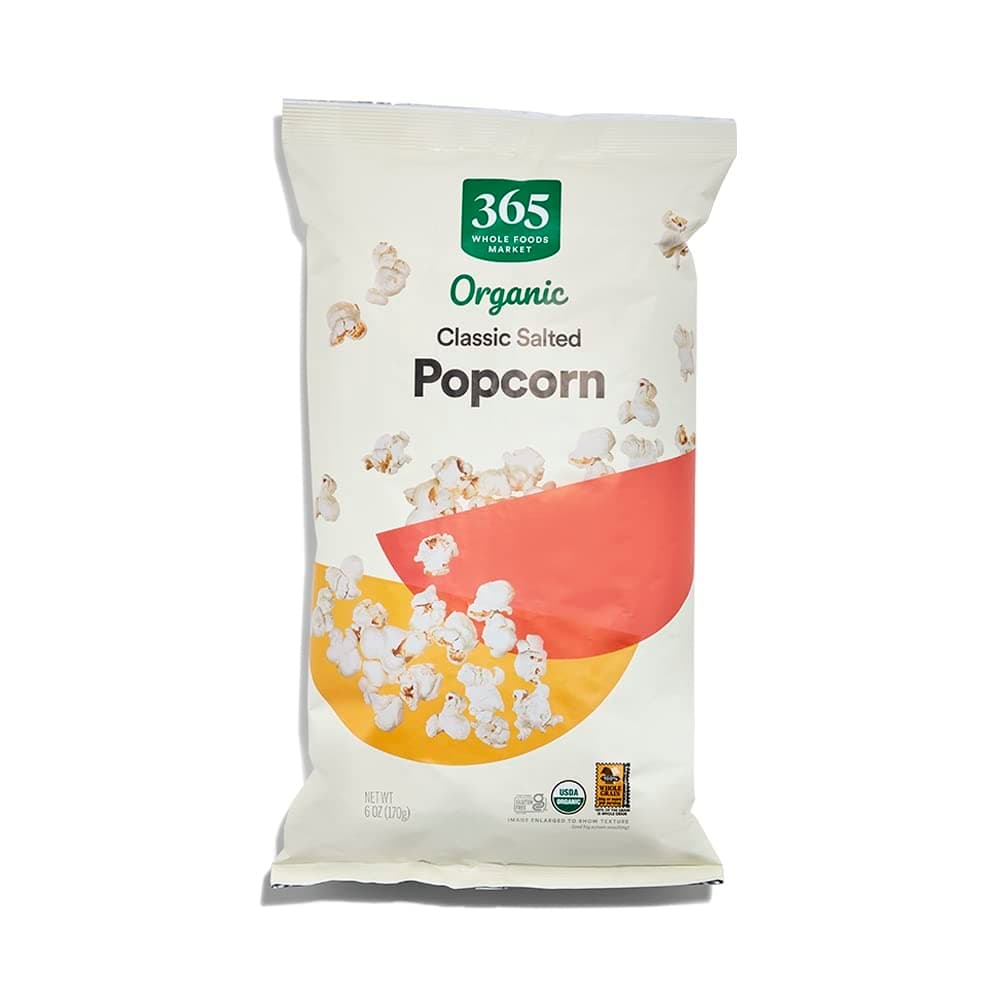 Organic Classic Salted Popcorn, 6 Ounce