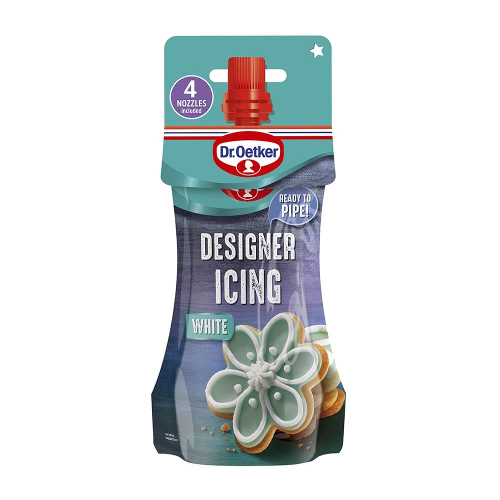 Dr. Oetker - Designer Icing - White - 140g