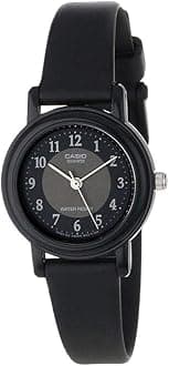Women's Watch - LQ-139AMV-1B3LDF Black Dial, Black Band