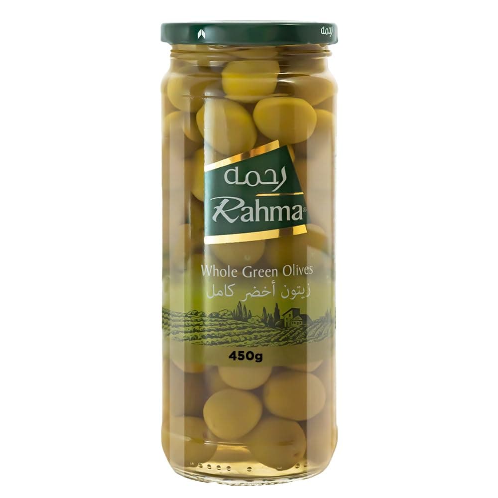 Green Whole Olives, 450g
