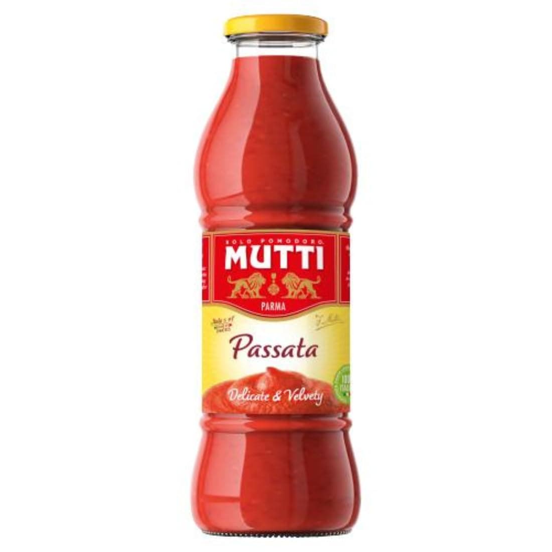 Parma Passata Di Pomodoro Tomato Puree • Italian Sun-Ripened Tomatoes • Delicate & Velvety, 14.11 oz ℮ 400 g