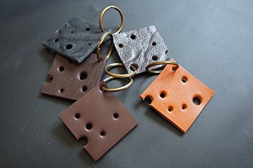 Handmade leather keychain Personalized Leather Keychain, Engraved keychain, Personalized leather key fob