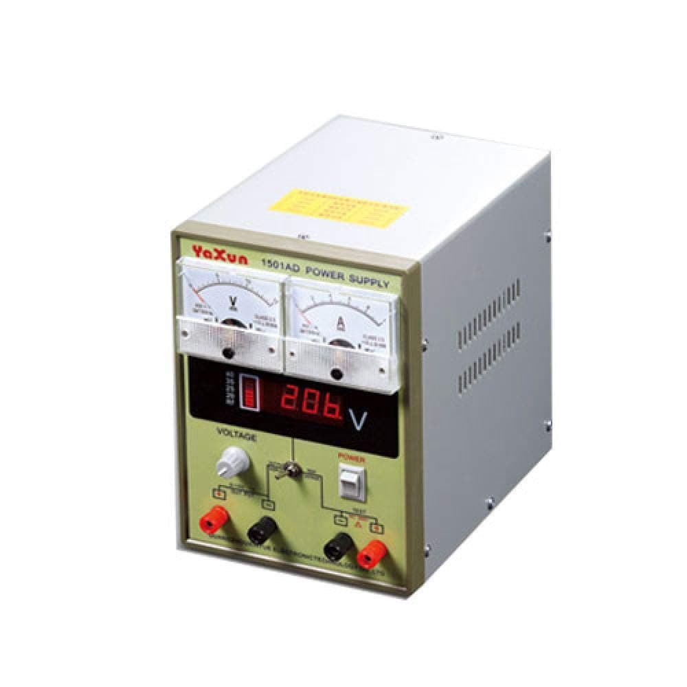YAXUN Variable Linear DC Digital Adjustable Power Supply (1A/0-15V)