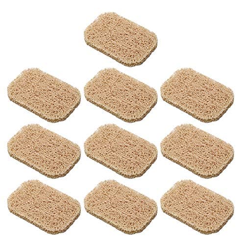 M-Aimee 10 Pack Soap Saver, Soap Dish & Soap Holder Accessory, Drains Water, Circulates Air, Extends Soap Life