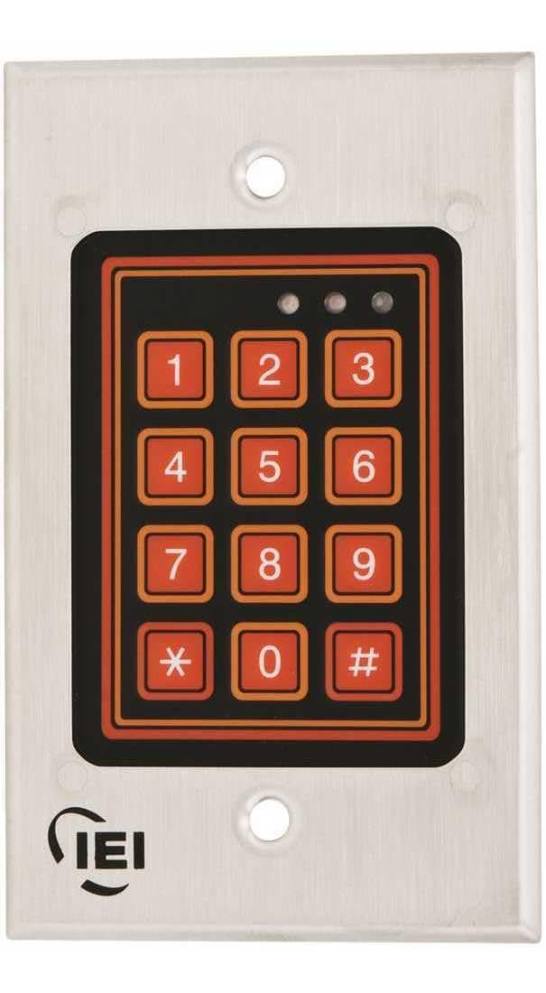 IEI International Electronics 212W Membrane Keypad