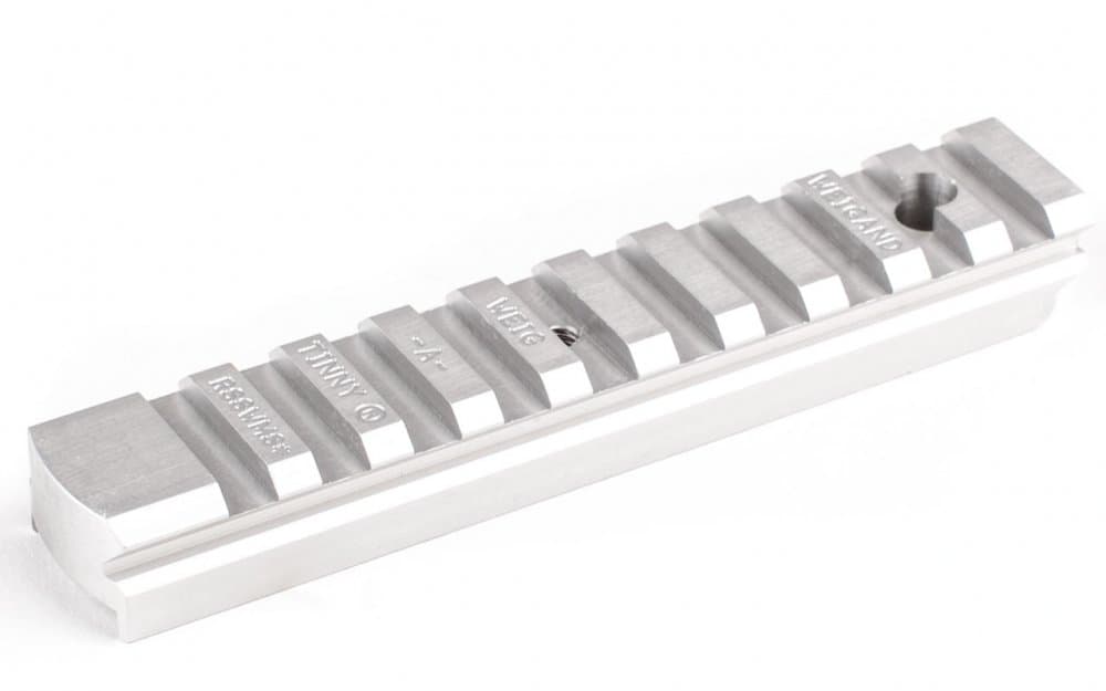 Weigand Ruger Single Six Revolver Scope Mount. Silver