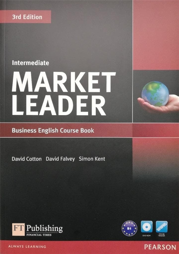 Market Leader 3rd Edition Intermediate Coursebook & DVD-Rom Pack: Industrial Ecology