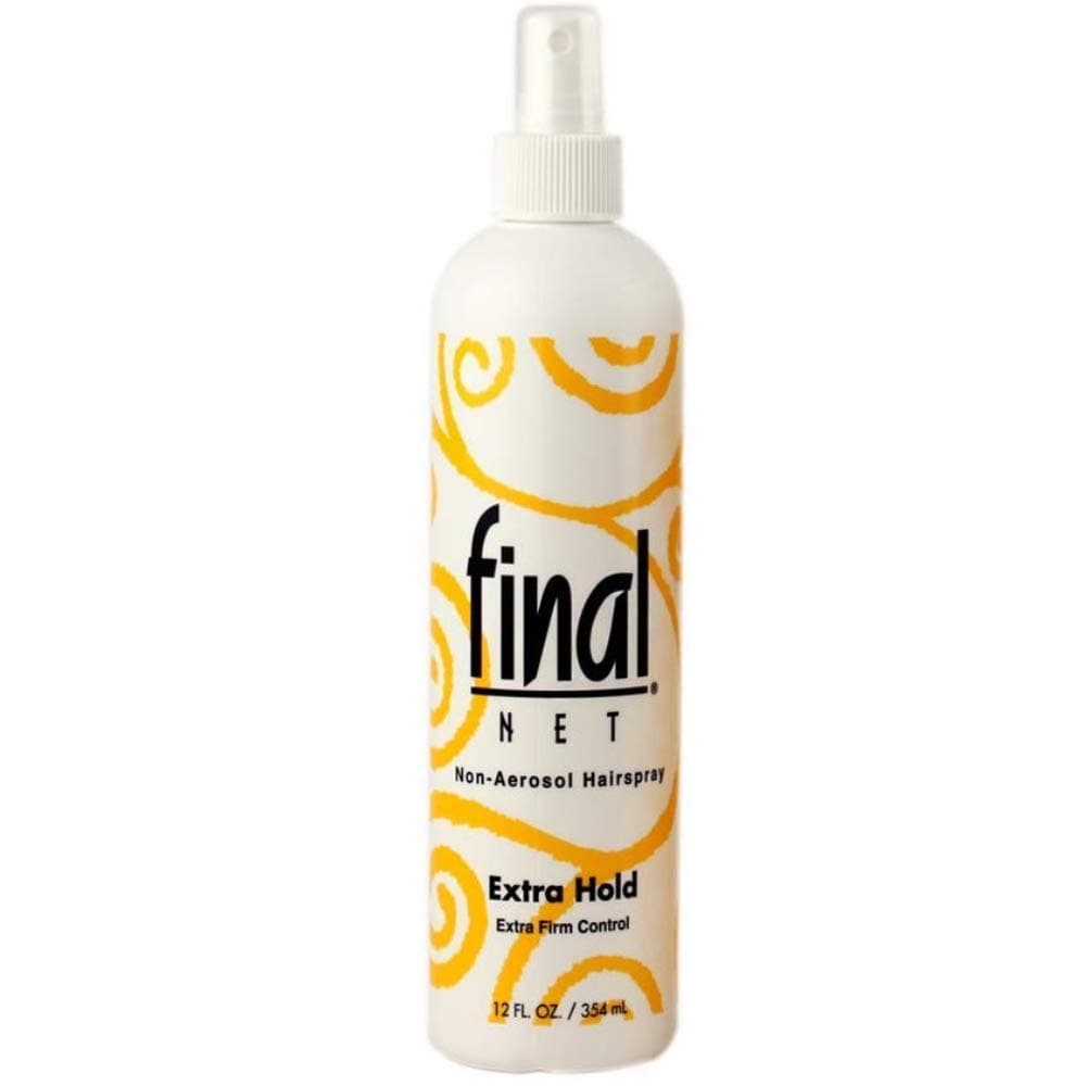 Final Net Non-Aerosol Hairspray, Extra Hold, 12 oz (Pack of 6)