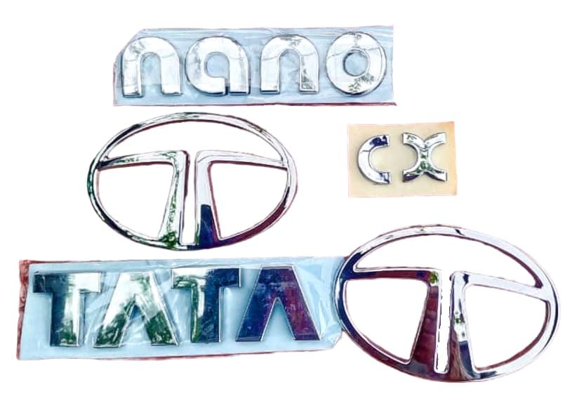 Tata Nano Monogram Emblem Badge Logo
