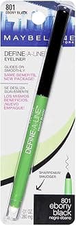 Define-A-Line Eyeliner, Ebony Black [801], 1 ea (Pack of 2)