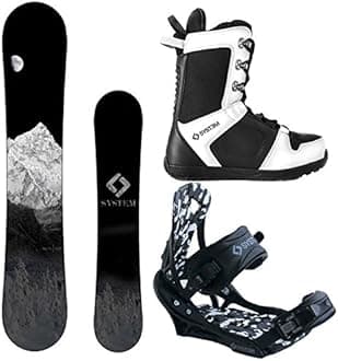 SystemMTN and APX Complete Men's Snowboard Package