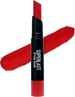ME-ON Superlast Lipstick Matte Finish (Shade 05 - Lady Danger)