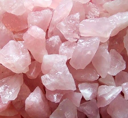 Rose Quartz Rough Stones Small 500 g