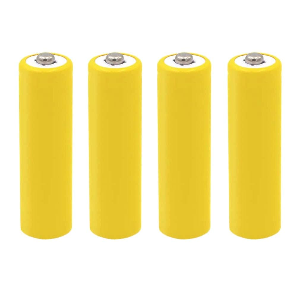 4-Pack AA Battery Placeholder Cylinder AA Size Hot Dummy Fake Battery Setup Shell