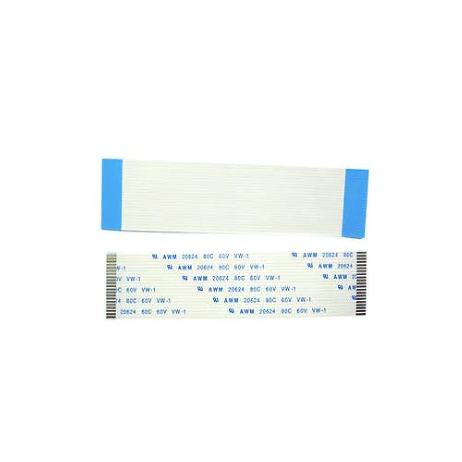 Micro SATA Cables AWM 20624 Ribbon Flex Cable 0.50 mm Pitch 28 Pin ZIF 50 mm