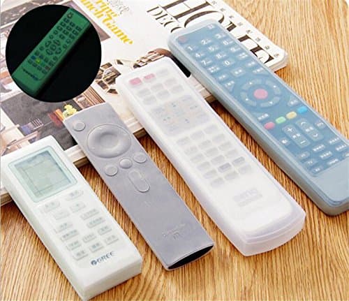 Generic C, Transpat : Dustproof Transpat Silicone Remote Controller Storage Boxes Cover Protective Holder Case For TV Air Condition