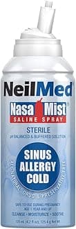 Neilmed Nasamist Saline Spray, 4.2 Fluid Ounce