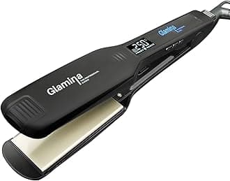 Professional 250°C Wide Plate Nano Titanium Hair Straightener ULTRA250 (EXCELLENT FOR KERATIN)