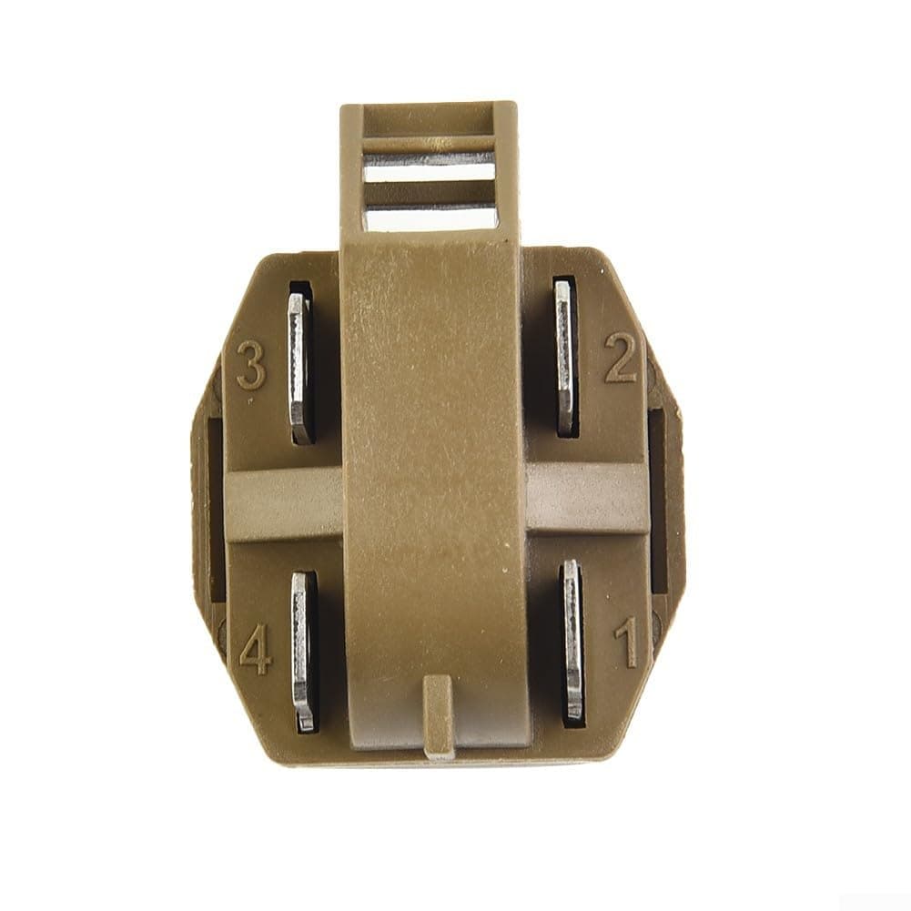 Refrigerator Freezer Compressor PTC Start Relay IC4, 2262185 Multi Compatible, for GE, Gibson, Ropper High Durability