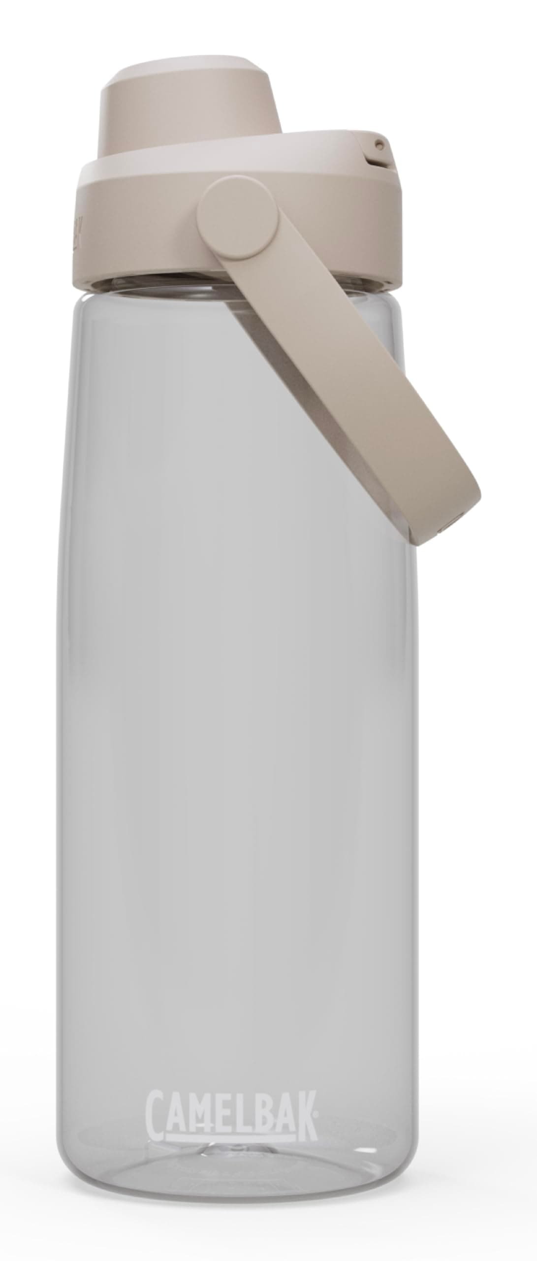 Camelbak THRIVE CHUG 740 ml – bike bottle – leak-proof – soft drinking spout – ideal for on the go – withstands extreme conditions – Clear, size: OS