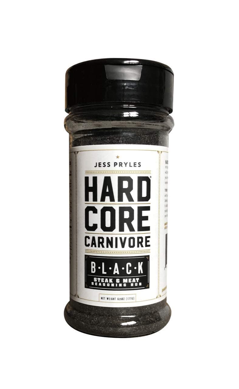 Hardcore Carnivore: Black BBQ Rub - 177g (6.25 oz)