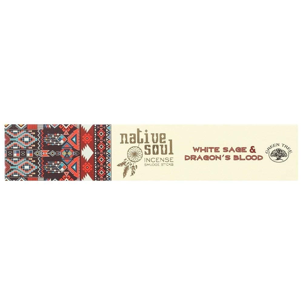 native soul White Sage and Dragon's Blood Incense Sticks