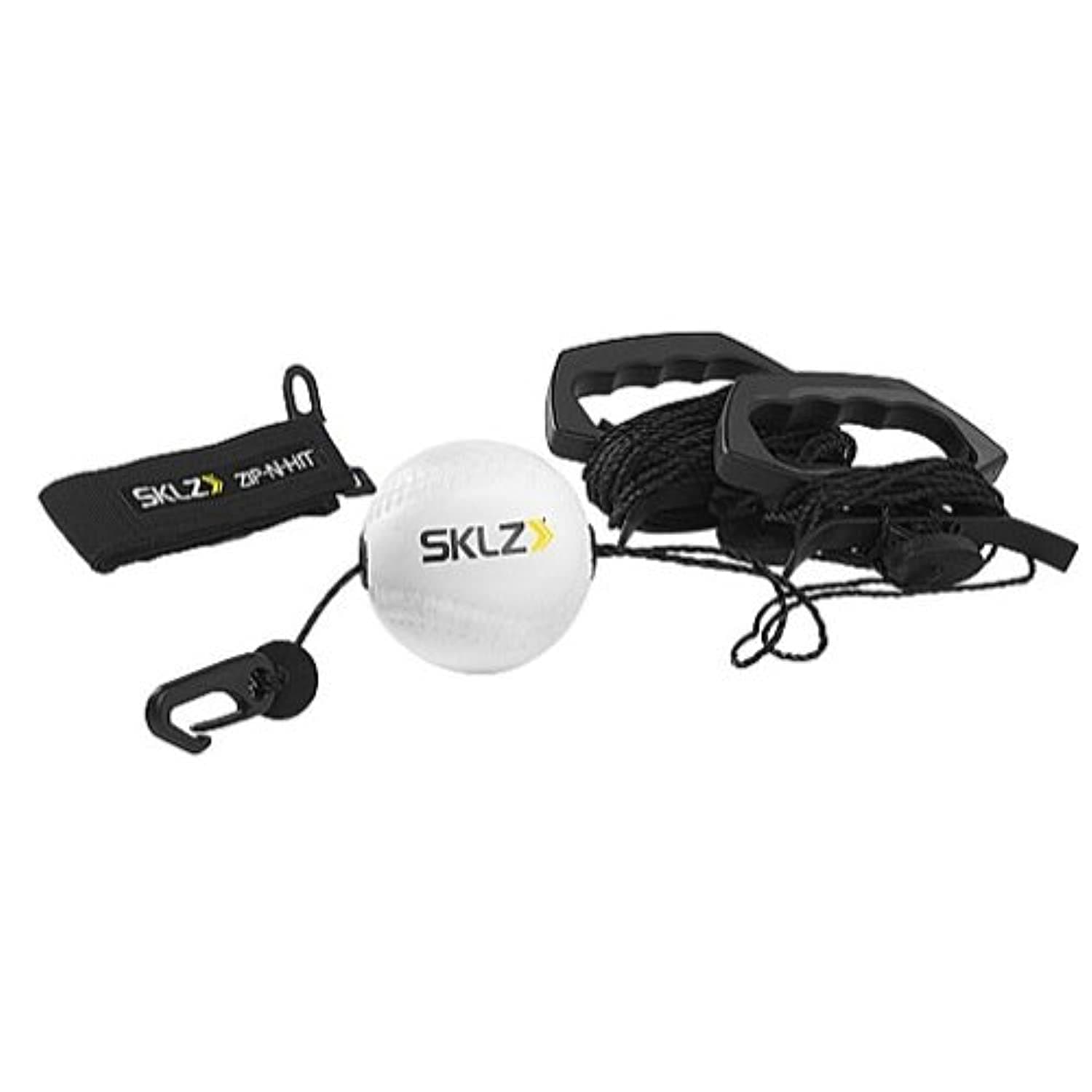 Zip-N-Hit Baseball Batting Trainer, Black