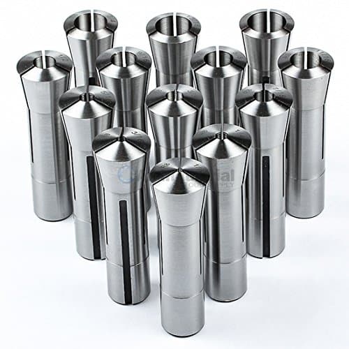 13 Pc Precision R8 Round Collet Set