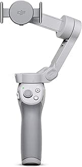 OM 4 - Handheld 3-Axis Smartphone Gimbal Stabilizer with Grip Tripod Vlog YouTube Live Video for iPhone Android