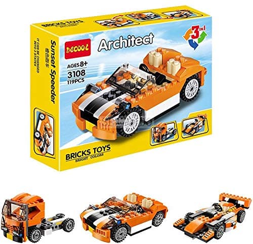 Akrobo Architect Series 3 in 1 Construction Building Blocks Bricks Toys 119 Pieces