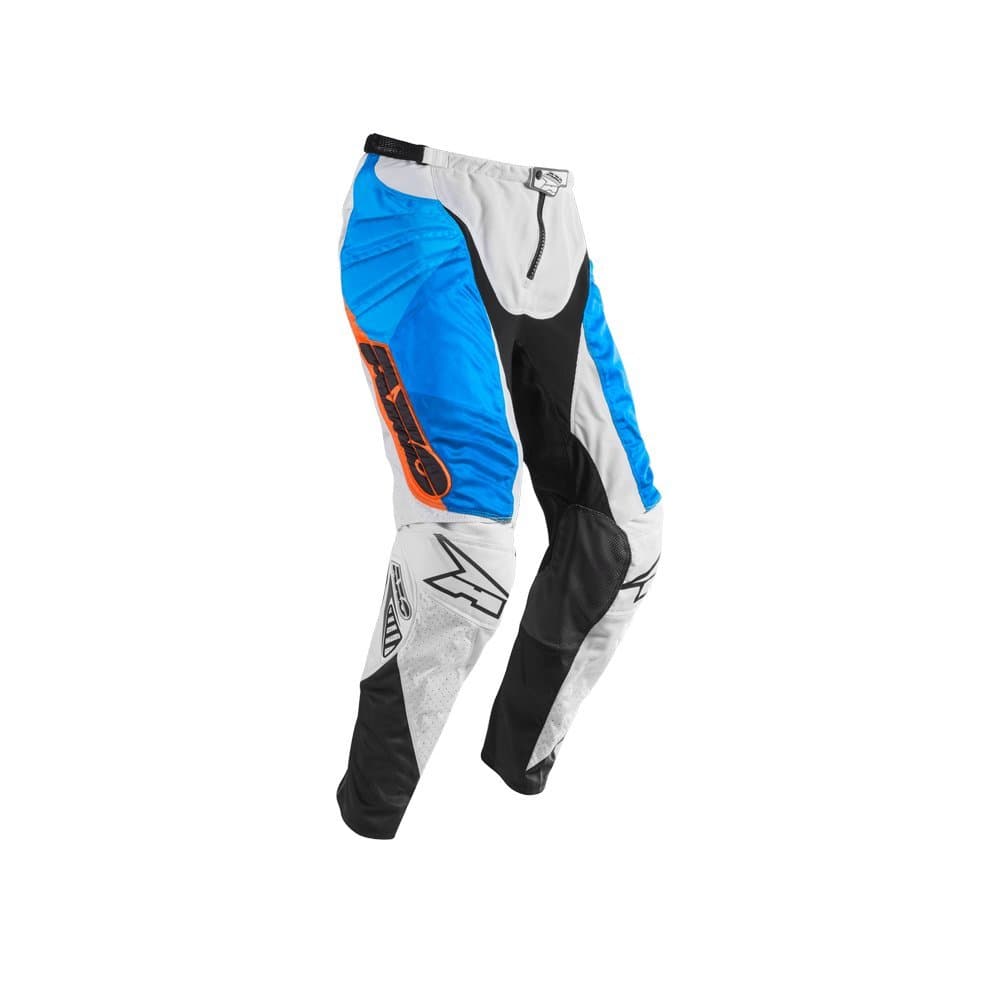 AXO Pant Prisma, White/Blue/Orange, Size: 48