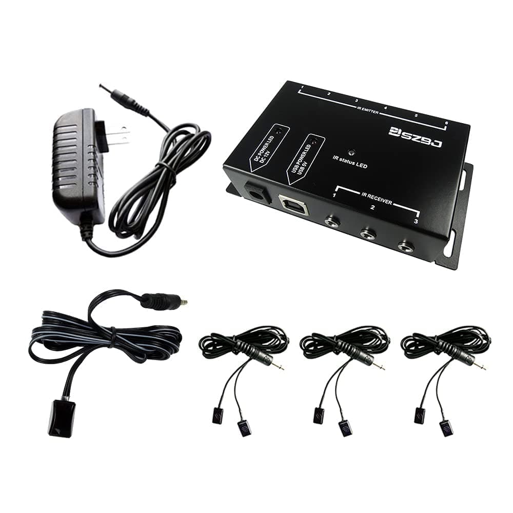 IR Repeater Transponders,IR Remote Repeater,IR Remote Control Extender or IR Repeater Kit BJ-106