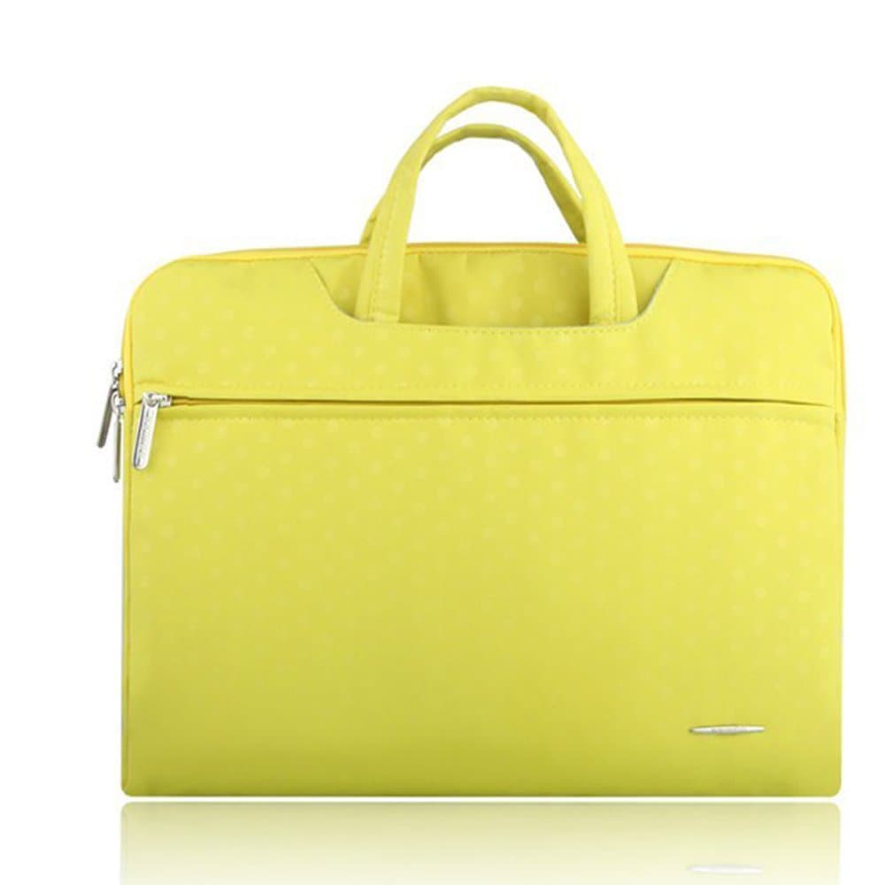 LEIMI Denim Fabric 13-13.3 Inch Laptop / Notebook Computer / Macbook / Macbook Pro / Macbook Air Case Briefcase Bag Pouch Sleeve.£¨Yellow£