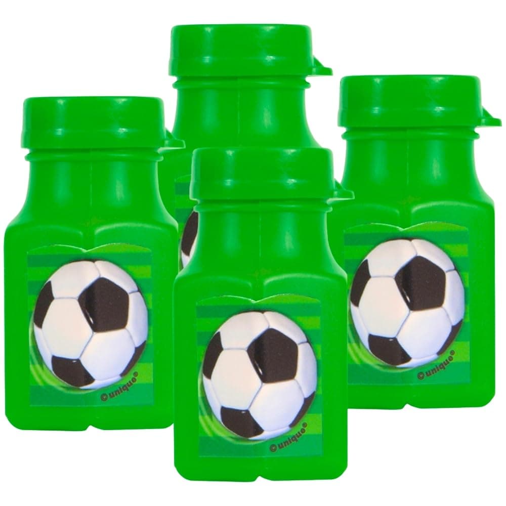 3d Soccer Mini Bubbles - Pack of 4
