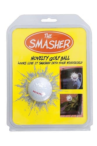 The Smasher Novelty Golf Ball