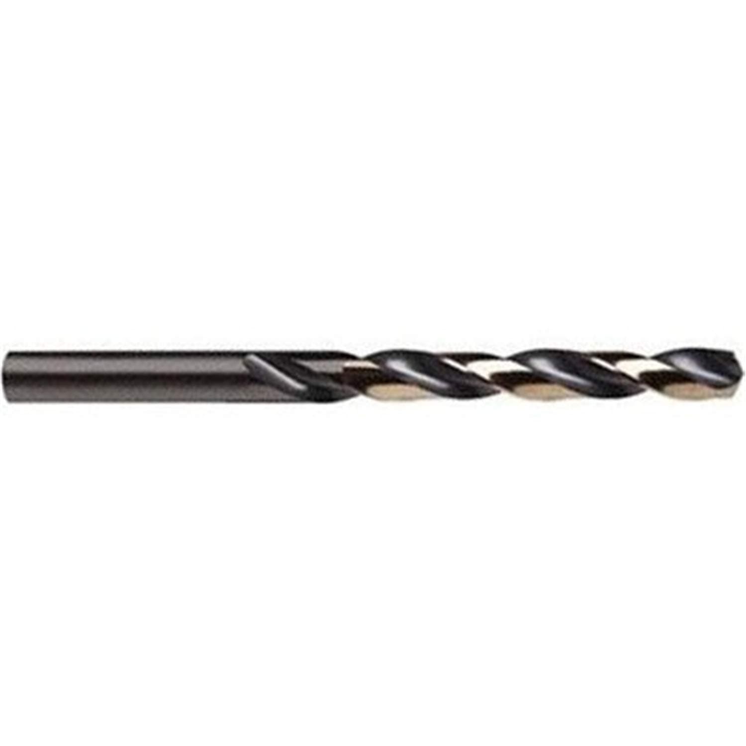 Drill America "A" HSS Black & Gold KFD Split Point Jobber Length Drill Bit, Killer Force Drill Bit, KFDA
