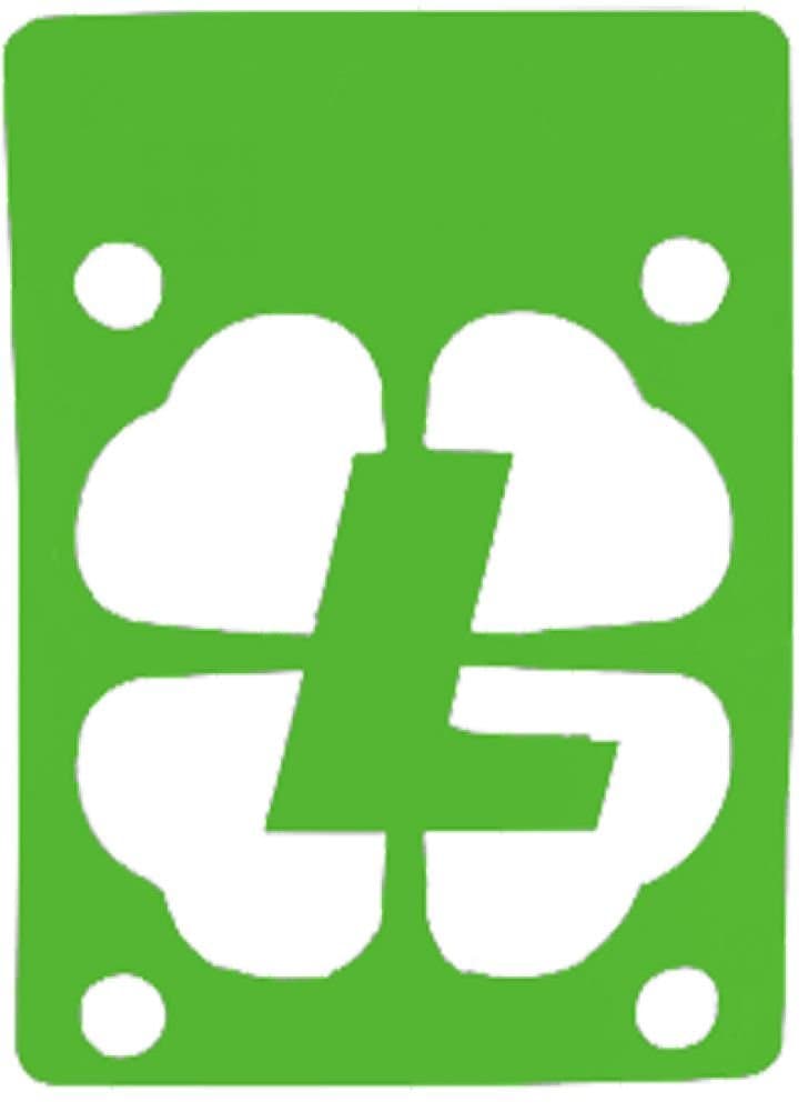 Lucky (Green) 1/8" Risers Single