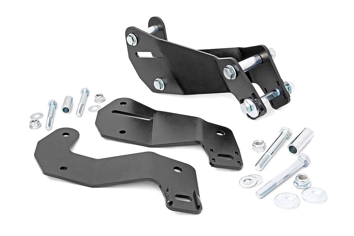 Rough Country Front Control Arm Relocation Kit for 07-18 Jeep Wrangler - 110600