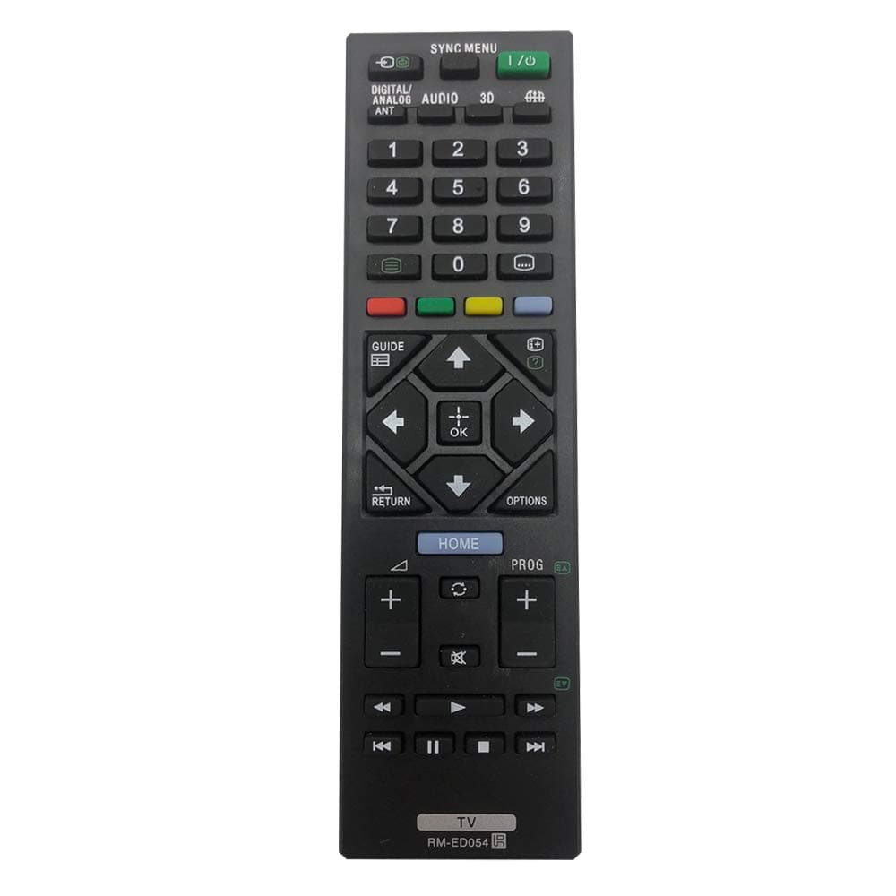 New Replacement Sony Remote Control For TV RM-ED054 Sony bravia remote control SMART LCD LED TV KDL-32R424A KDL-40R470A KDL-40R471A KDL-40R473A KDL-46R470A KDL-46R473A - NO SETUP REQUIRED