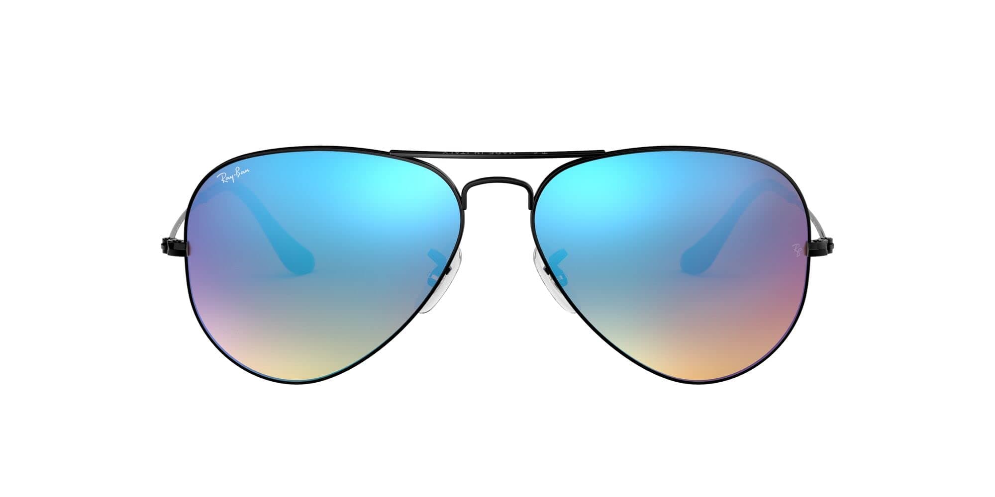 RB3025 Classic Mirrored Aviator Sunglasses