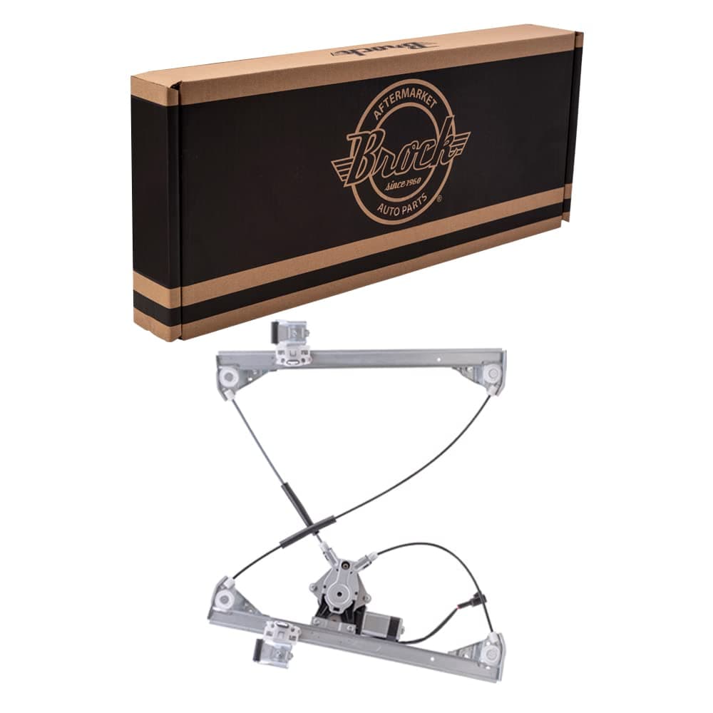 Aftermarket Replacement Front Driver Left Power Window Regulator with Motor Compatible with 2003-2009 Hummer H2