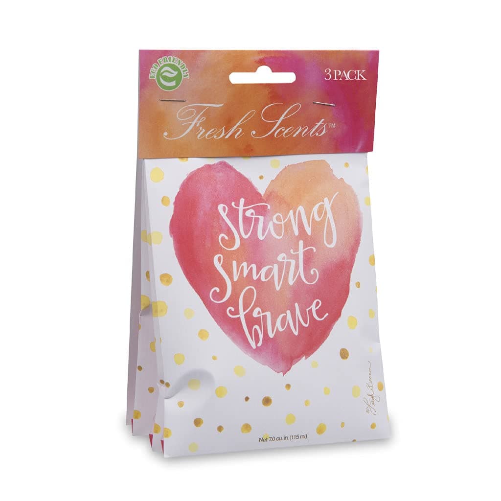 WillowBrook Fresh Scents Sachet 3 Pack-Strong Smart Brave