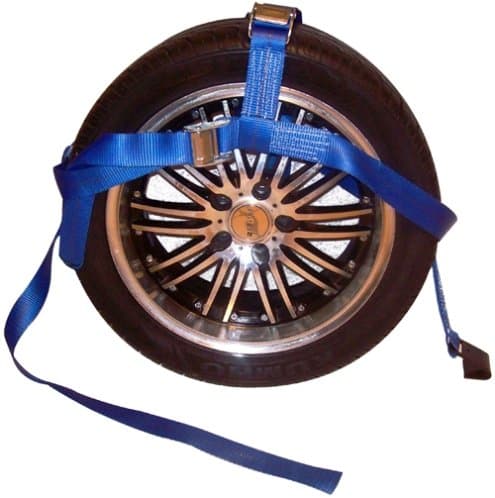 Adjustable Tire Tie Down w/2 Cam buckle and Flat hook