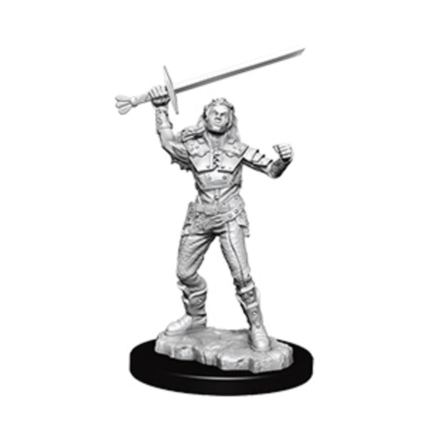 D&D Nolzurs Marvelous Unpainted Miniatures: Wave 7: Half-Orc Female Fighter