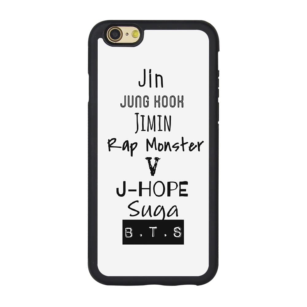 BTS Iphone 6s Case,Kpop Bts Case Phone Case for Iphone 6 or 6s 4.7 Inches TPU Case (B4)